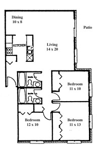 Renee Row 3 Bedroom - Ranch