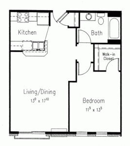 Clybourn Place 1 Bedroom